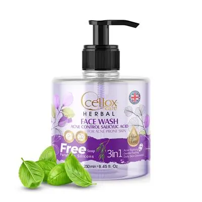 ژل شستشوی صورت کنترل آکنه سالیسیلیک اسید