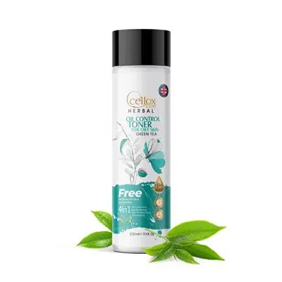 تونر صورت چای سبز کنترل چربی